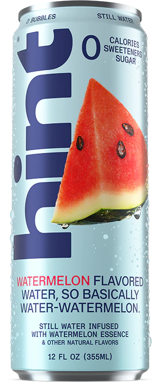 hint® Watermelon water - 12 pack 12oz still cans